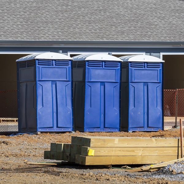 are there any restrictions on where i can place the portable restrooms during my rental period in Brimhall New Mexico